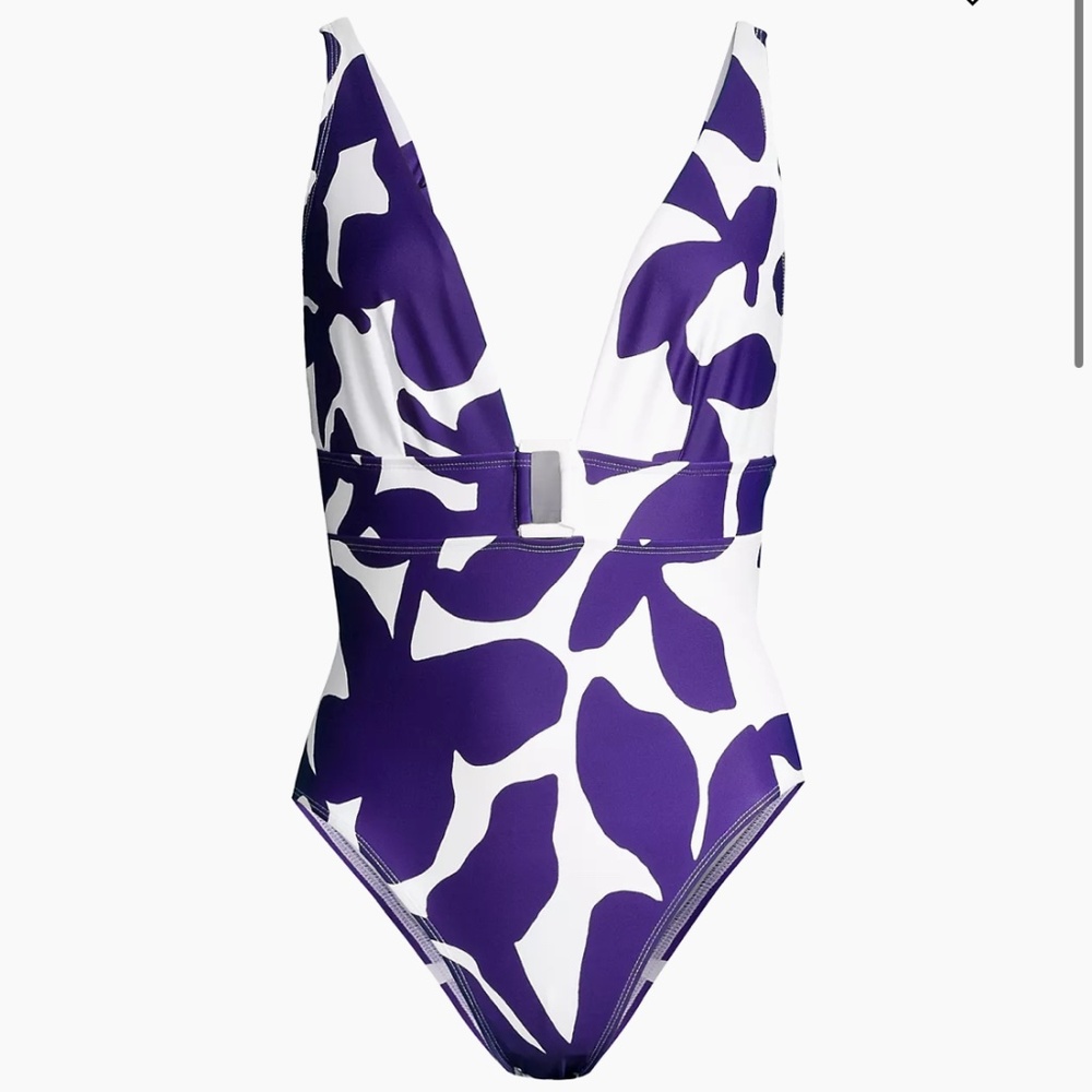 Milly grand foliage one-piece swimsuit